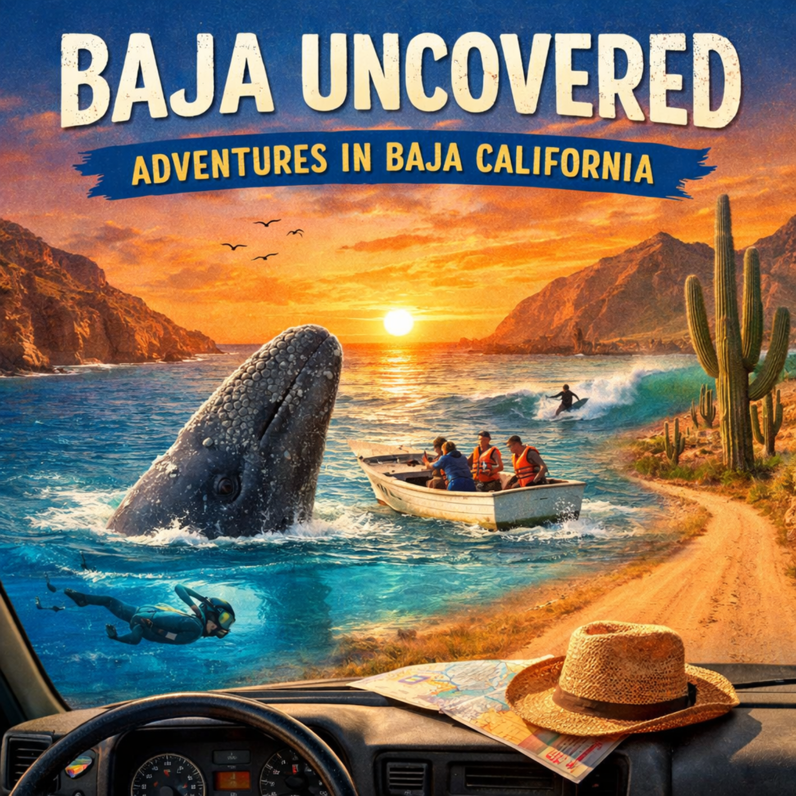 Baja Uncovered: Adventures in Baja California cover art
