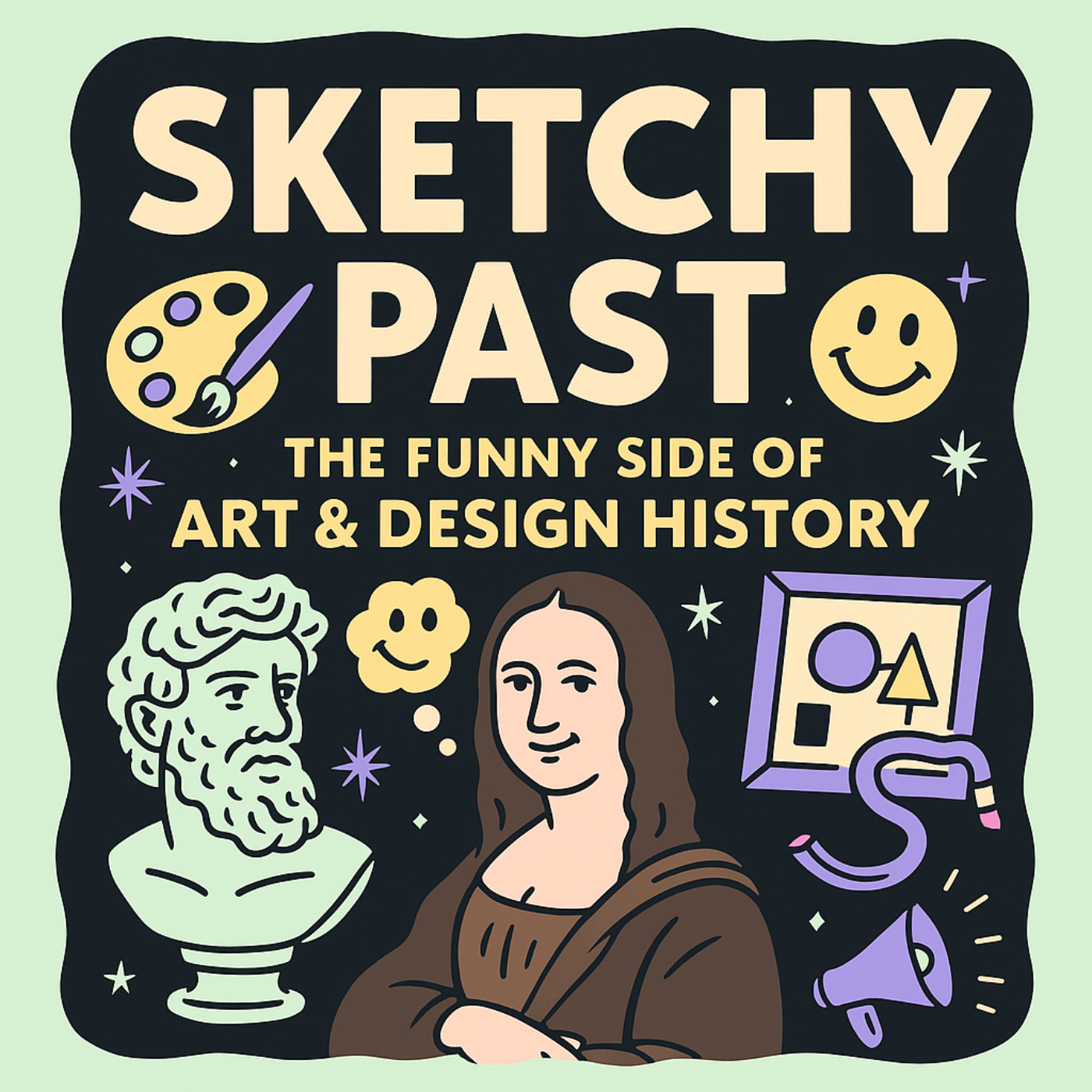 Sketchy Past: The Funny Side of Art & Design History podcast artwork