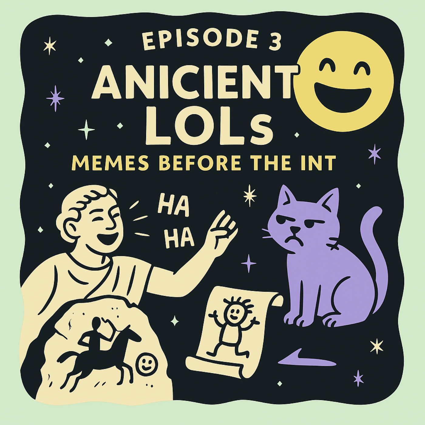 Ancient LOLs: Memes Before the Internet episode artwork